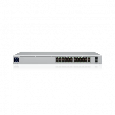 Коммутатор PoE управляемый L3 Ubiquiti USW-Pro-24-POE-EU