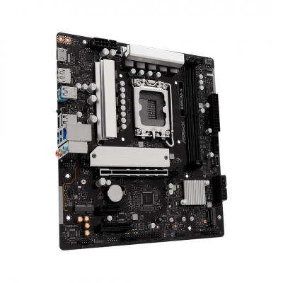 Материнская плата ASRock B860M-X LGA1851 2xDDR5 4xSATA 2xM.2 1xHDMI 1xDP mATX