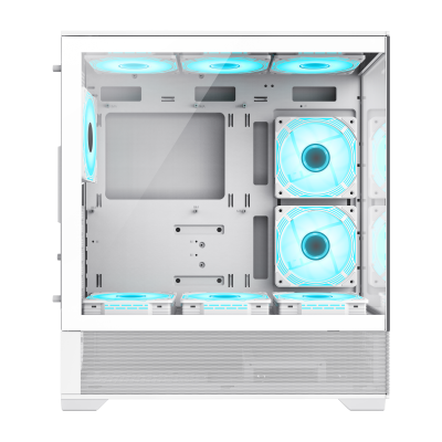 Корпус ПК без БП GameMax Vista AW <ATX, 6x120FAN>