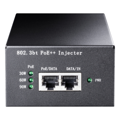 Инжектор PoE++ GbE CUDY POE400 <90W Gigabit PoE+/PoE Injector>