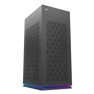 Корпус ПК без БП DarkFlash DLH21 BLACK <ITX, 1x3.5, 2xUSB 3.0, 1xType C, 238.8*175*412mm >