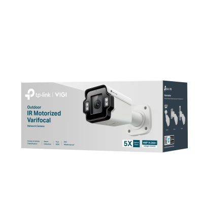 Уличная цилиндрическая варифокальная IP-камера с ИК-подсветкой VIGI InSight S345ZI (4 Мп, IP67,IK10)