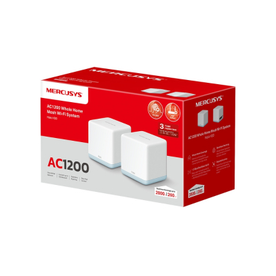 Домашняя Mesh Wi-Fi система AC1200 Mercusys Halo H30 (2-pack)