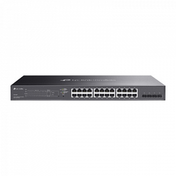 Коммутатор PoE+ Smart GbE 24-портовый Tp-Link SG2428P