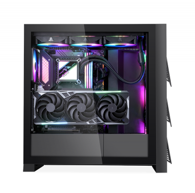 Корпус ПК без БП SEGOTEP KL-Aeolus black <без вентиляторов>