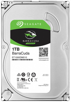 Жесткий диск HDD 1Tb Seagate Barracuda ST1000DM010 V2 <SATA-III, 7200.12, 3.5",  NCQ, 64 MB cache>