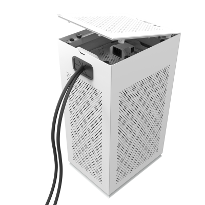 Корпус ПК без БП DarkFlash DLH21 WHITE <ITX, 1x3.5, 2xUSB 3.0, 1xType C, 238.8*175*412mm >