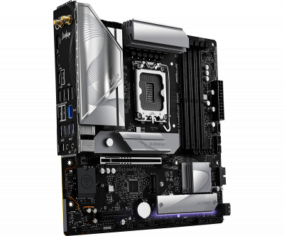 Материнская плата ASRock B860M LIVEMIXER WIFI LGA1851 4xDDR5 4xSATA 3xM.2 1xHDMI 1xThund4 WiFi mATX