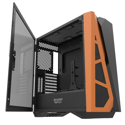 Корпус ПК без БП DarkFlash DLZ31 MESH <ATX, 2x3.5, 2xUSB 3.0, 1xType C, Audio, 495.9*217.2*505.5mm>