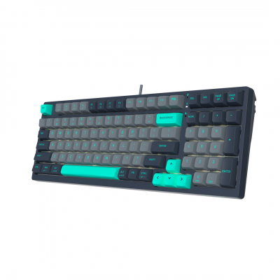 Клавиатура механическая A4tech Fstyler FS300 Panda Rock Climbing <USB>