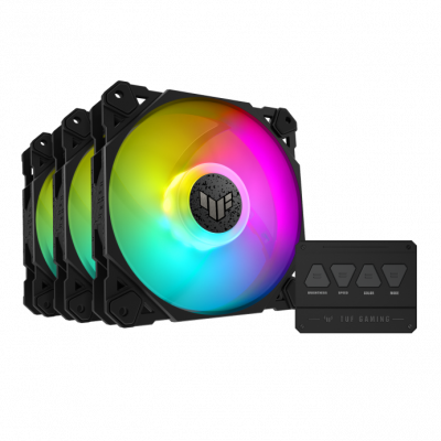 Вентилятор для корпуса ASUS TUF Gaming TF120 ARGB 3IN1 3x120mm 4 pin ARGB