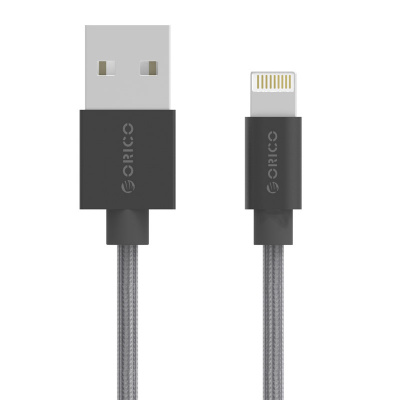 Кабель Lightning ORICO LTF-10-V1-SV-PRO <USB2.0, 1M, SILVER>