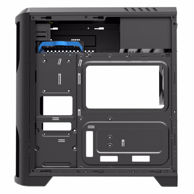 Корпус ПК без БП GameMax G562-RGB/Matrix <MidTower, 1x120mm-зад, 4x3.5, 2x2.5, 3xUSB, Audio>