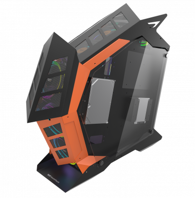 Корпус ПК без БП DarkFlash Knight K1 <ATX, 2x3.5, 1xUSB 3.0, 2xUSB2.0, Audio, 572*210*560mm>