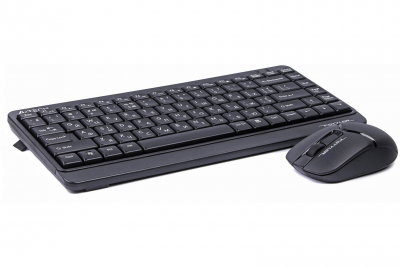 Клавиатура+мышь беспроводная A4tech Fstyler FG1112-Black USB