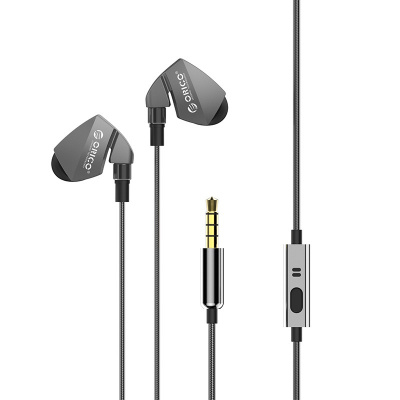 Наушники-вкладыши ORICO SOUNDPLUS-P1-GY <3.5mm, 1.25M, Gray> Наушники-вкладыши ORICO SOUNDPLUS-P1-GY <3.5mm, 1.25M, Gray>