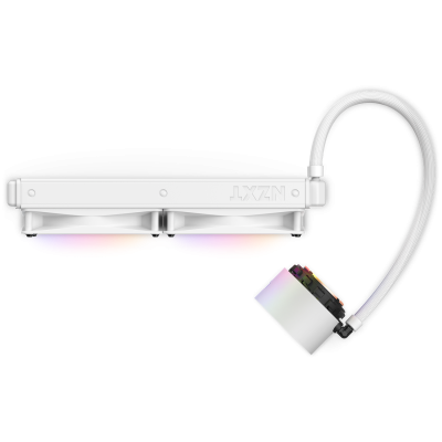 Жидкостная система охлаждения NZXT Kraken Elite 280 RGB <2x140mm RGB, 2.36” LCD Display, GIF, white>