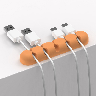 Фиксатор кабеля ORICO CBS5-OR <5X, 96*20*12mm, силикон, ORANGE>V2 Фиксатор кабеля ORICO CBS5-OR <5X, 96*20*12mm, силикон, ORANGE>V2