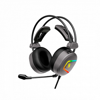 Наушники игровые Bloody MC750 GREY <USB>