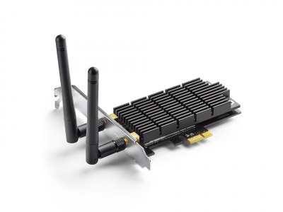 Сетевой адаптер беспроводной PCIe AC1300 Tp-Link Archer T6E