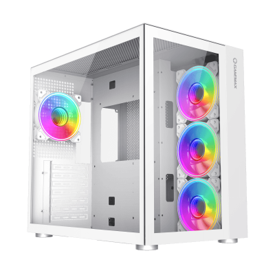 Корпус ПК без БП GameMax Infinity White <ATX>