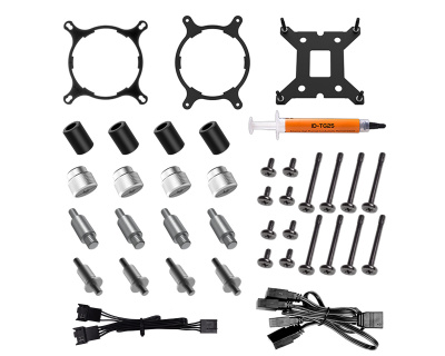 Жидкостная система охлаждения ID-Cooling Pinkflow 240 Diamond 1700