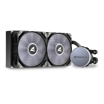 Жидкостная система охлаждения Sharkoon S70 RGB <S-1700/1200/115x/20xx, AM5/4/3, FAN120>