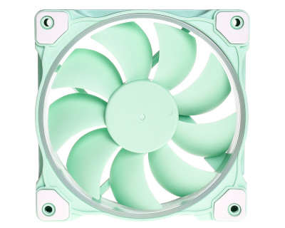 Вентилятор для корпуса ID-Cooling ZF-12025-Mint Green <120mm, 900~2000±10%RPM, 4Pin PWM>