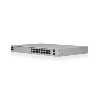 Коммутатор PoE управляемый L3 Ubiquiti USW-Pro-24-POE v2