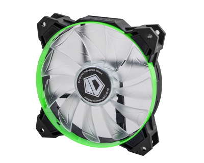 Вентилятор для корпуса ID-Cooling SF-12025-(R)G GREEN <LED, 120x120x25mm, 800~2000±10%RPM> Вентилятор для корпуса ID-Cooling SF-12025-(R)G GREEN <LED, 120x120x25mm, 800~2000±10%RPM>