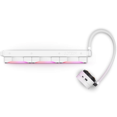 Жидкостная система охлаждения NZXT Kraken X73 RGB White (RL-KRX73-RW)