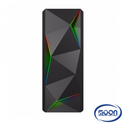 Корпус ПК без БП GameMax 6830 Ares <MATX, 1xUSB3.0, 2xUSB2.0, HD, AUDIO, 368x173x365mm>