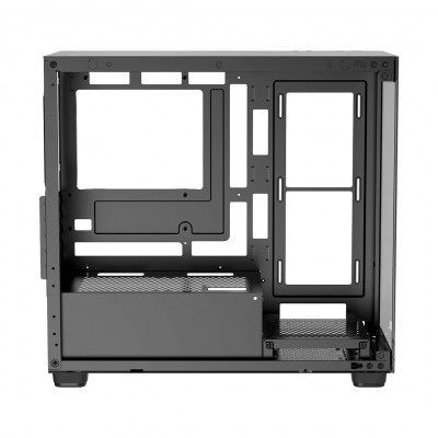 Корпус ПК без БП Ocypus Gamma C52 BK mATX/ITX 3xUSB Черный Gamma-C52-BKD000XX-GL