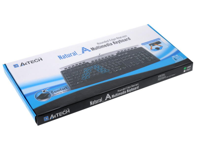 Клавиатура A4tech KR-86 Black-Grey USB