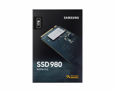 Твердотельный накопитель 1000GB SSD Samsung 980 NVMe M.2 2280 R3500Mb/s W3000MB/s MZ-V8V1T0BW