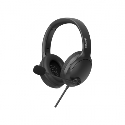 Наушники+микрофон A4tech Fstyler FH280U BLACK