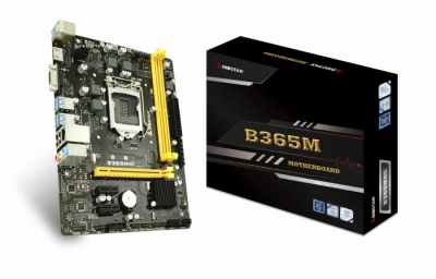 Материнская плата S-1151 Biostar B365MHC <mATX, B365, 2xDDR4, VGA, HDMI, M2, USB2.0x4, USB3.1x6>