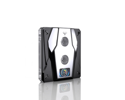 Водоблок Granzon GAIS CPU Water Cooling Block w/ Темп. Дисплей - Черный w/ 5v ARGB (RBW)