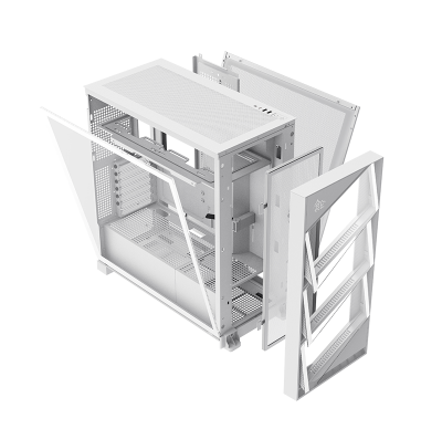 Корпус ПК без БП SEGOTEP KL-Aeolus white <без вентиляторов> Корпус ПК без БП SEGOTEP KL-Aeolus white <без вентиляторов>