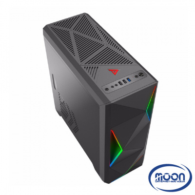 Корпус ПК без БП GameMax 6830 Ares <MATX, 1xUSB3.0, 2xUSB2.0, HD, AUDIO, 368x173x365mm>