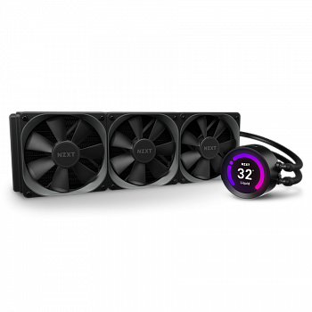 Жидкостная система охлаждения NZXT Kraken Z73 (RL-KRZ73-01) - 360mm AIO Liquid Cooler with 2.36" Dis