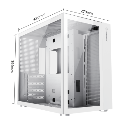 Корпус ПК без БП GameMax Infinity White <ATX>