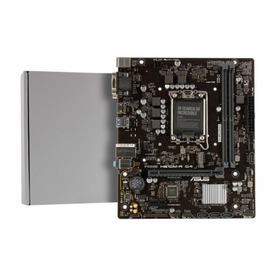 Материнская плата ASUS PRIME  H610M-R D4-SI, LGA1700 2xDDR4 4xSATA3 M.2 1xD-Sub 1xDVI 1xHDMI mATX