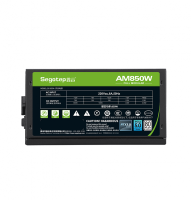Блок питания ПК  850W SEGOTEP AM850W ATX3.0 <80+>