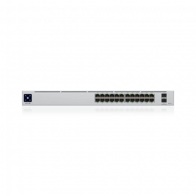 Коммутатор PoE управляемый L3 Ubiquiti USW-Pro-24-POE-EU