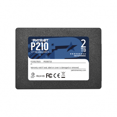Накопитель SSD 2.5" SATA III Patriot 2TB P210 520/430 P210S2TB25