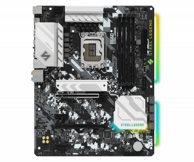 Материнская плата S-1700 ASRock B660 Steel Legend <4xDDR4 6XSATA RAID 3XM.2 HDMI DP ATX>