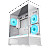 Корпус ПК без БП GameMax Vista AW <ATX, 6x120FAN>
