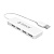 USB Хаб ORICO FL01-WH-BP <USB2.0х4, 30cm, 480Mbps, White>