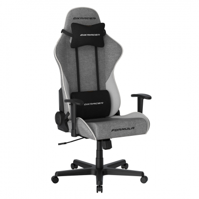 Игровое кресло DXRacer Formula GC/LFD23FBCFBB/GW <водостойкая ткань, GREY WHITE>